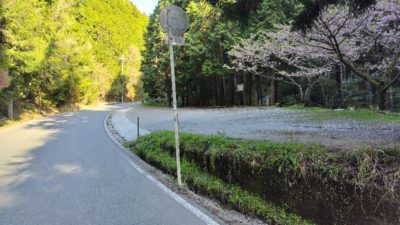 金剛山の駐車場
