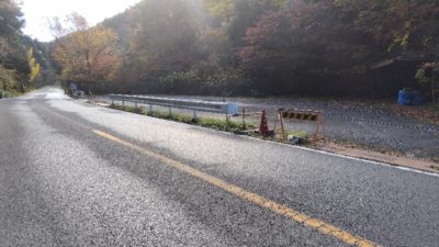 金剛山の駐車場　笠松駐車場