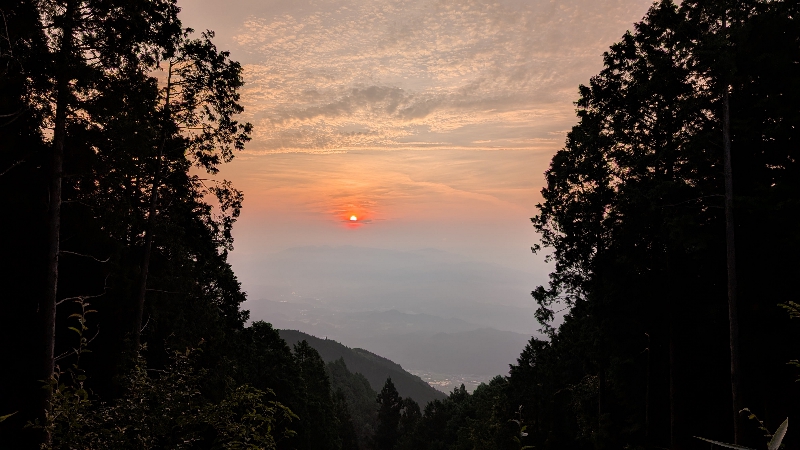 大阪で一番高い山は　金剛山　大阪府最高地点