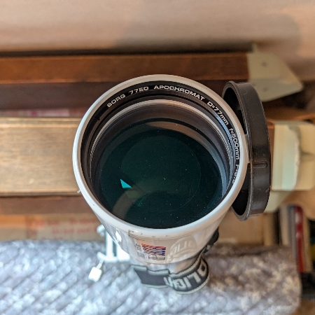 星空観望会　晴れの日アイテム　竹串で光回折