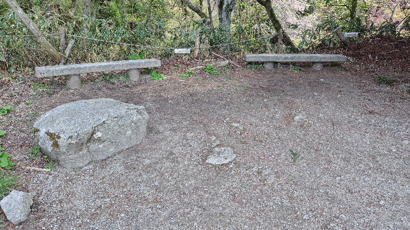 金剛山で料理できる場所(国見広場)