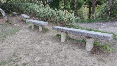 金剛山で料理できる場所（国見広場）