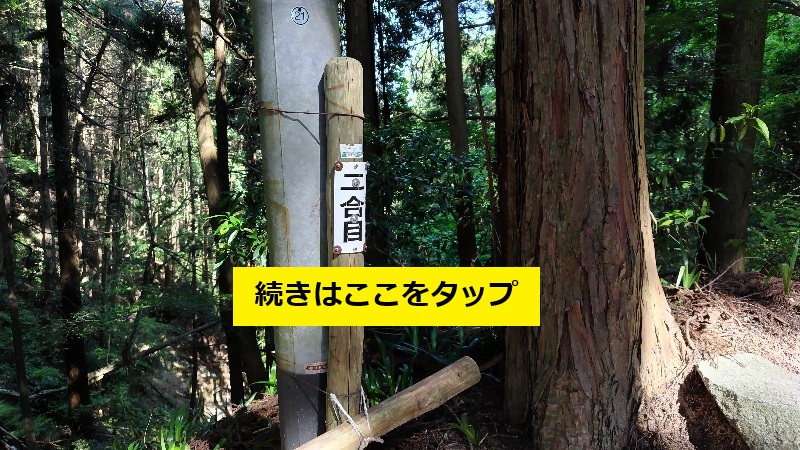 金剛山登山ルート（千早城）