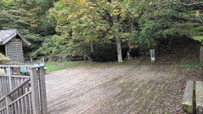 金剛山登山ルート(ロープウェイ駅舎跡)