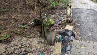 金剛山　水場（伏見道）