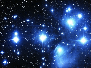 星空観望会　晴れの日アイテム　竹串で光回折