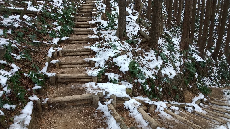 金剛山登山ルート（ダイアモンドトレール）