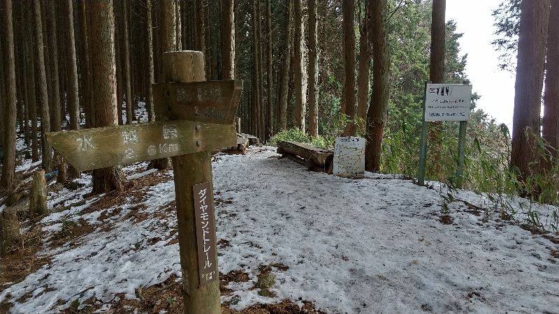 金剛山登山ルート（ダイアモンドトレール）