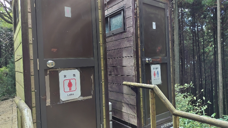 金剛山　トイレ事情