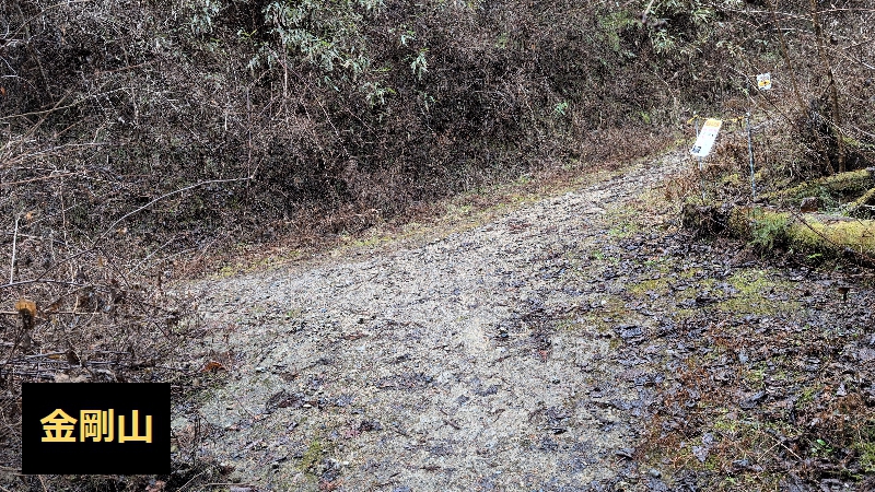 金剛山登山ルート（黒栂谷ルート）
