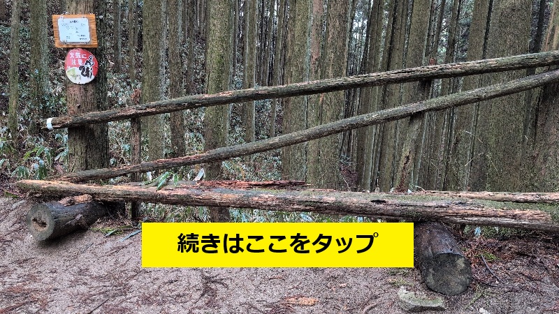 金剛山登山ルート（黒栂谷ルート）